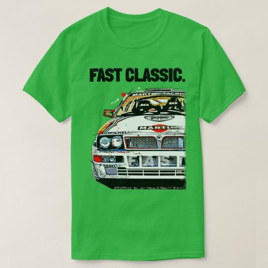 Lancia Delta art race T-shirt (Design voorkant)