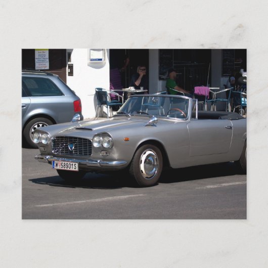 Lancia Flaminia Briefkaart (Voorkant)