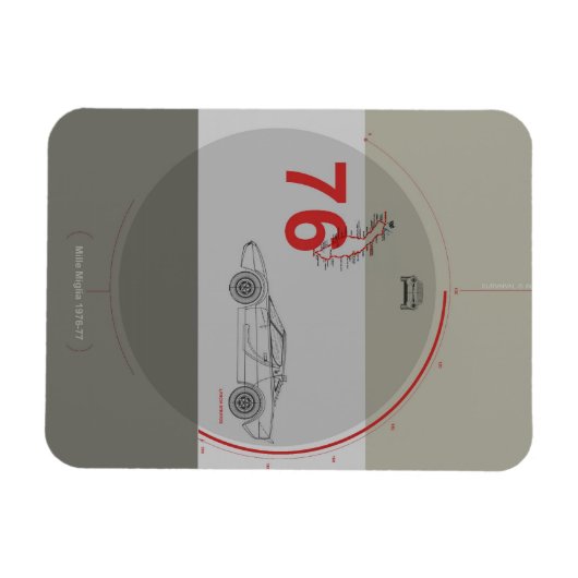 Lancia Stratos Magneet (Horizontaal)