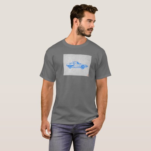 Lancia Stratos T-shirt (Voorkant volledig)