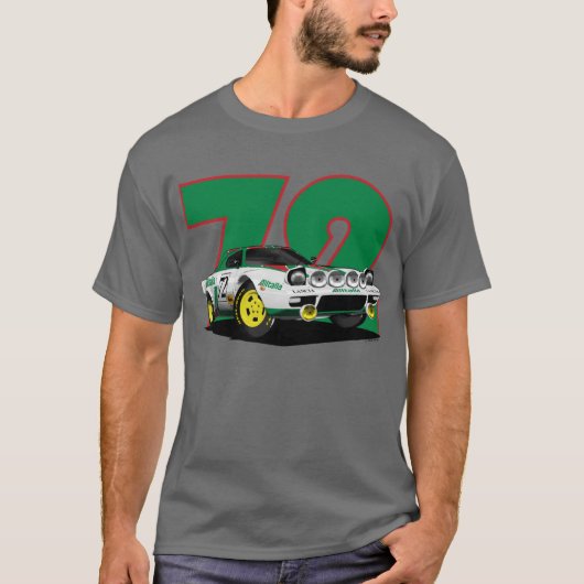 Lancia stratos t-shirt (Voorkant)