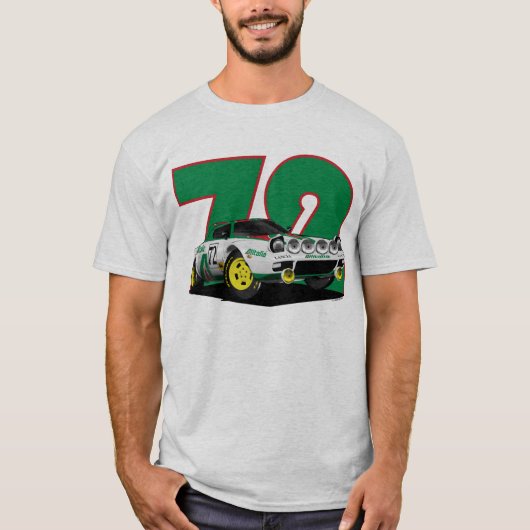 Lancia Stratos t-shirt (Voorkant)