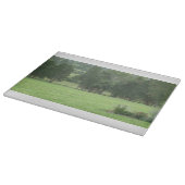 Land 1 glazen snijplank (Hoek)