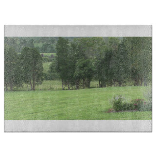 Land 1 glazen snijplank