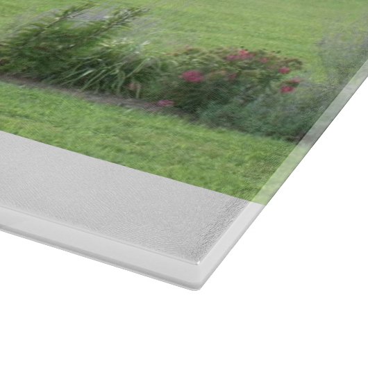 Land 1 glazen snijplank (Hoek)