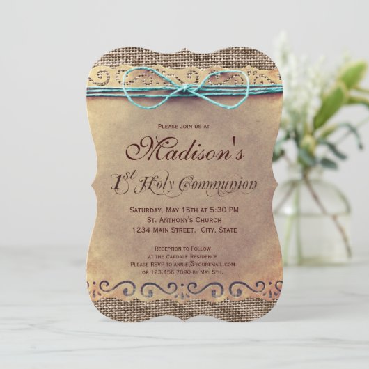 land 1e communiqué kaart (Staand voorkant)