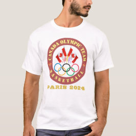 Land Aanpassen (bijv. Canada) Olympisch Team T-shirt