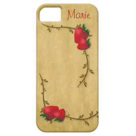 Land aardbeien Case-Mate iPhone case