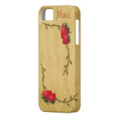 Land aardbeien Case-Mate iPhone case (Achterkant Links)