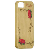 Land aardbeien Case-Mate iPhone case (Back/Rechts)