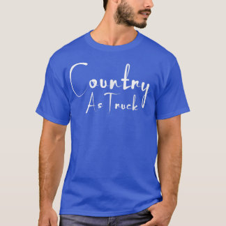 Land als vrachtwagen t-shirt