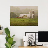 Land - Amish boerenbedrijf Poster (Thuiskantoor)
