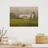 Land - Amish boerenbedrijf Poster (Keuken)