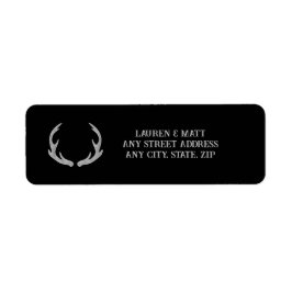 Land Antler retouradres label