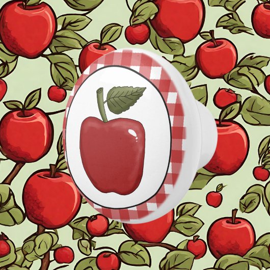 Land Apple Keuken Keramische knop