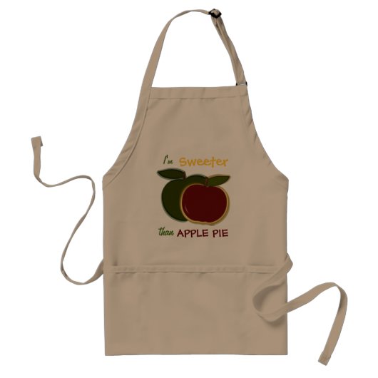 Land Apples Sweeter dan Apple Pie Schort (Voorkant)