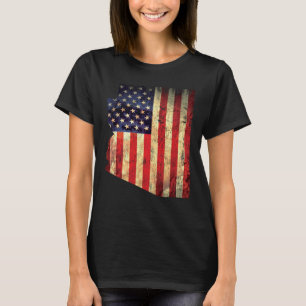 land Arizona American Flag T-shirt