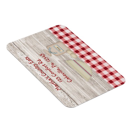 LAND Baking Custom Business Magnet Magneet (Rechterzijde)