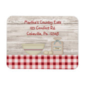 LAND Baking Custom Business Magnet Magneet (Horizontaal)