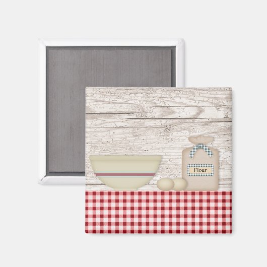 Land Baking Magnet (Voorkant / Achterkant)