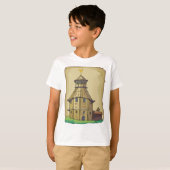 Land Barn House T-shirt (Voorkant volledig)