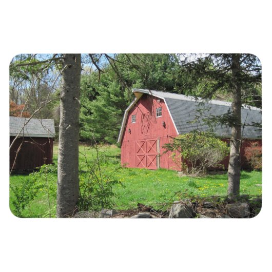 Land Barn Magnet Magneet (Horizontaal)