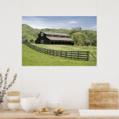 Land Barn-Poster Poster (Keuken)
