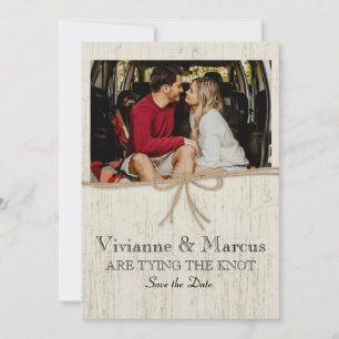 Land Barn Wood Bespaar de datum Save The Date