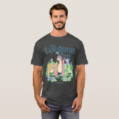 Land Beforeime Pastel Dinosaur Friends retro T-shirt (Voorkant volledig)