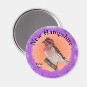 Land Bird of New Hampshire Magneet (Voorkant / Achterkant)