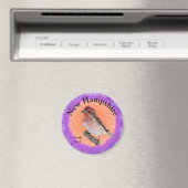 Land Bird of New Hampshire Magneet (Insitu (Vaatwasser))