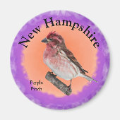 Land Bird of New Hampshire Magneet (Voorkant)