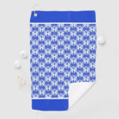 Land Blauw Golfhanddoek (Insitu)