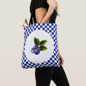 Land Blauwe bessen Tote Bag (Dichtbij)