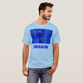 LAND BLAUWE T-Shirt (Voorkant volledig)