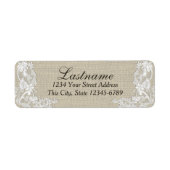  Land Bloemen Kant Etiket (Voorkant)