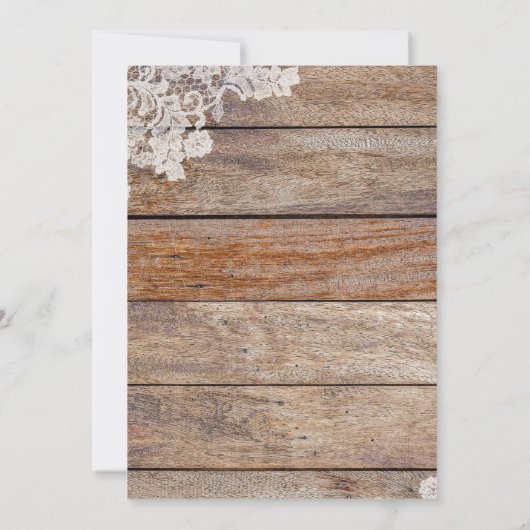 Land Bloemen Koe Schedel Bridal Douche uitnodiging (Achterkant)