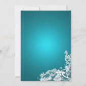  Land Bloemen Ontwerp Aqua Kaart (Achterkant)