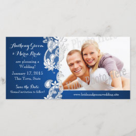 Land Bloemen Ontwerp Save the Date Foto