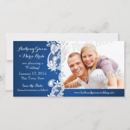  Land Bloemen Ontwerp Save the Date Foto