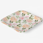 Land Bloemen Papier Borden Papieren Bordje (Gebogen)