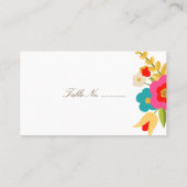 Land Bloemen Trouwplaats Kaarten 100 pk Plaatskaartje (Achterkant)