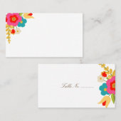 Land Bloemen Trouwplaats Kaarten 100 pk Plaatskaartje (Voorkant / Achterkant)