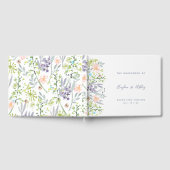 land Bloemen waterverf gastenboek (Volledig)