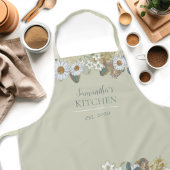 Land Bloemen Zonnebloem Vrouwen Naam Schort