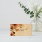  land bloemendubbel zijdig visitekaartje (Staand voorkant)