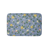 Land Blue Floral Badmat (Voorkant)