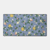 Land Blue Floral Bureaumat (Voorkant)