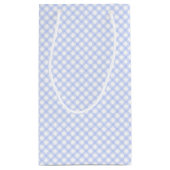  Land Blue Play Gingham Klein Cadeauzakje (Achterkant)