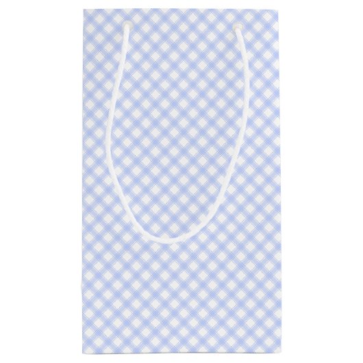  Land Blue Play Gingham Klein Cadeauzakje (Achterkant)